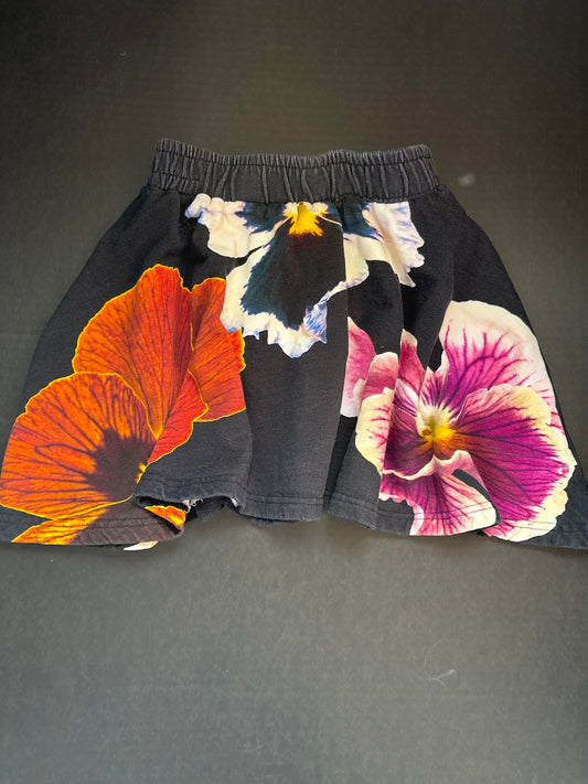 Molo floral black Skirt